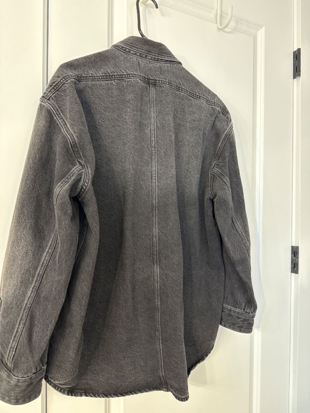 Black Denim Madewell Button Down - Picture 2 of 2